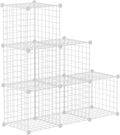 HUBSON Wire Cube Storage Organizer 6-Cube - Modular Storage for Small