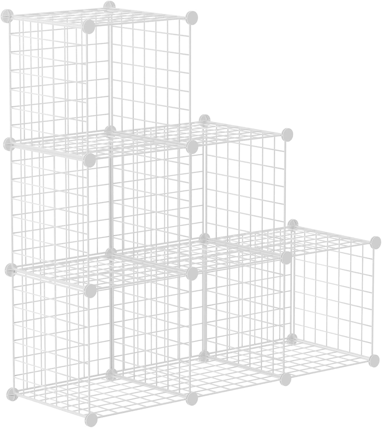 HUBSON Wire Cube Storage Organizer for Versatile Home Use