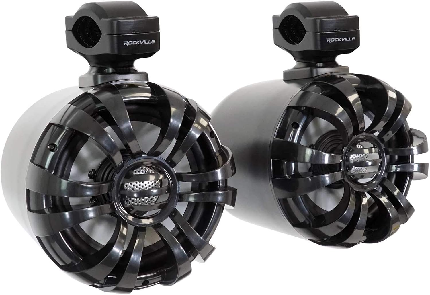 600w Metal Marine Wakeboard Speakers - Rockville