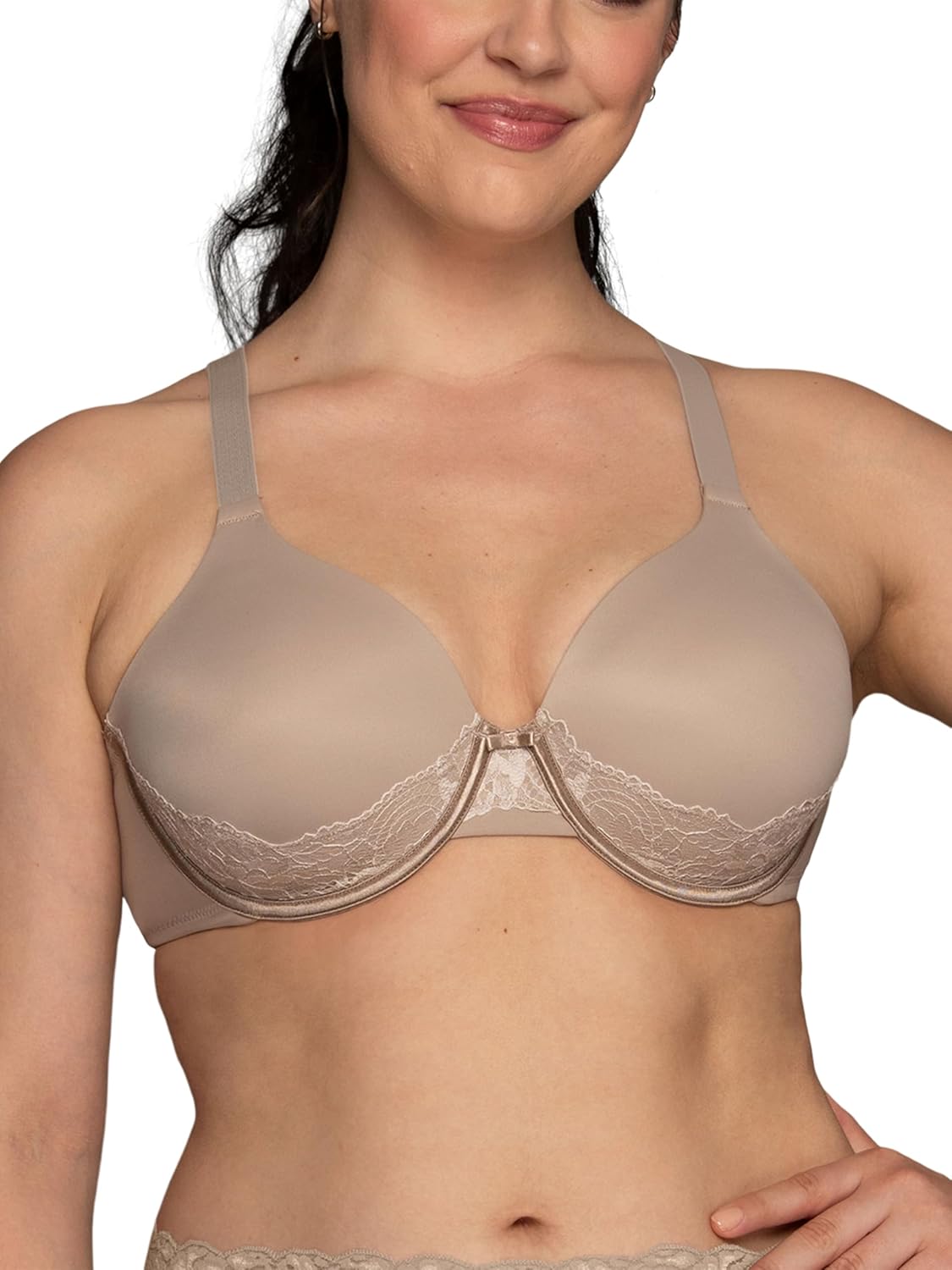 Vanity Fair Women's Beauty Back Lace Full Figure Underwire Bra