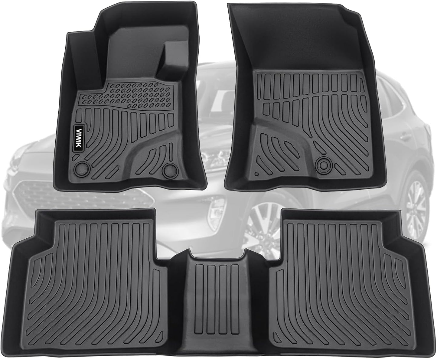 VIWIK Floor Mats for Ford Escape 2020 2021 2022 2023 2024
