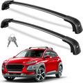Roof Rack Cross Bars for 2018-2023 Hyundai Kona - Lockable, 220lb
