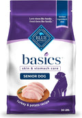Blue Buffalo Basics Senior Turkey & Potato Dry Dog Food - Gentle