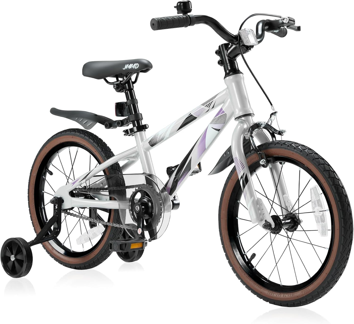 JMMD Kids Bike for Ages 4-12 with Training Wheels & Kickstand