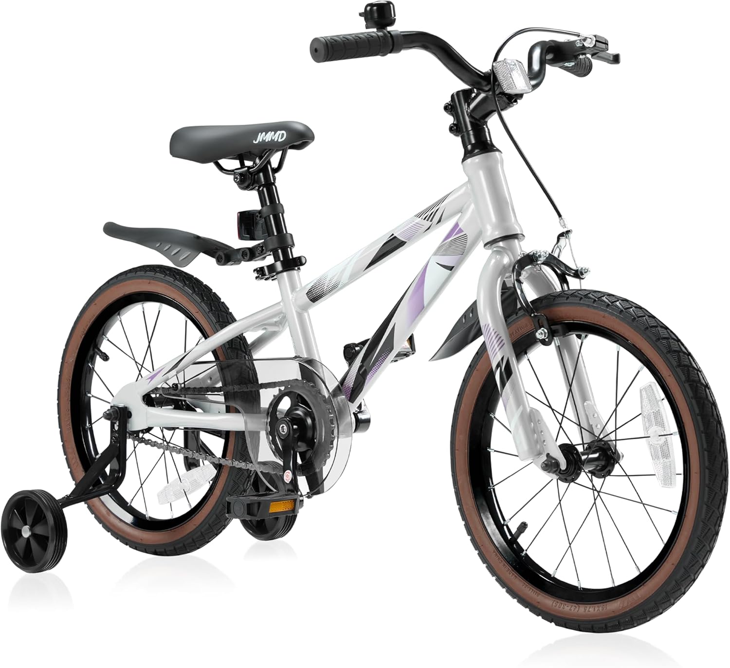 JMMD Kids Bike for Ages 4-12 with Training Wheels & Kickstand