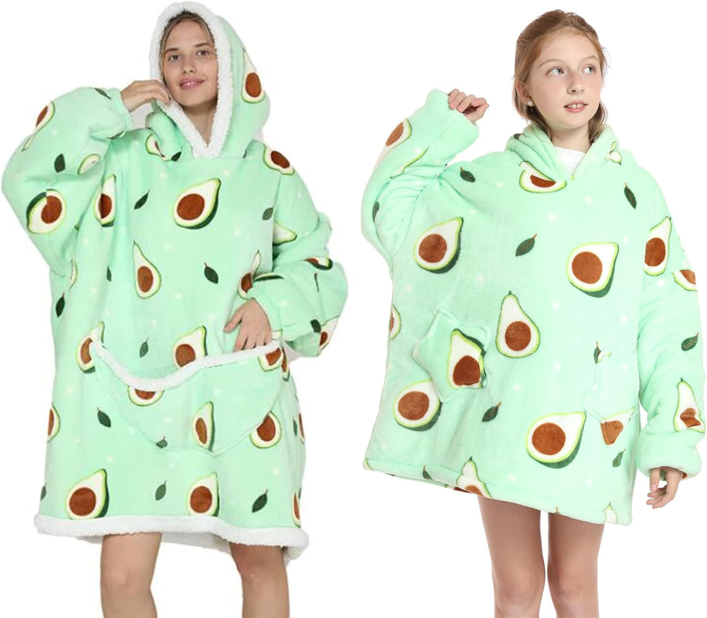 Warmth on the Go: Cozy Oversized Hoodie Blanket