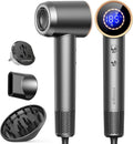 Dual Voltage Travel Hair Dryer with Diffuser - Fast, Compact Styling
