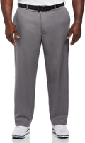Mens Flat Front Golf Pant with Expandable Waistband - Big & Tall