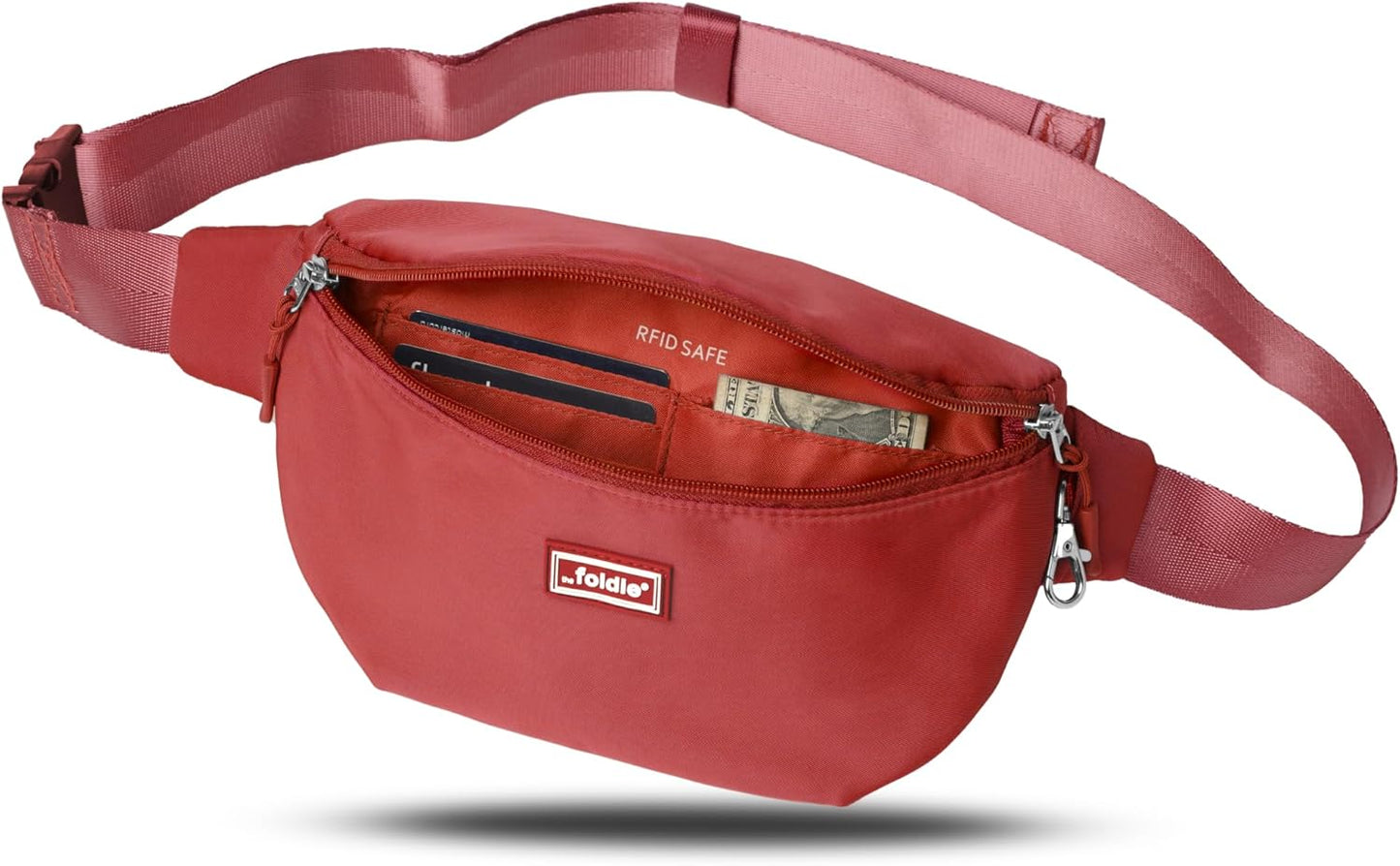 Foldie Foldable Crossbody Bag - Anti-Theft RFID-Safe Fanny Pack