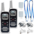 M6P Mini Walkie Talkies - Compact Rechargeable Two Way Radios