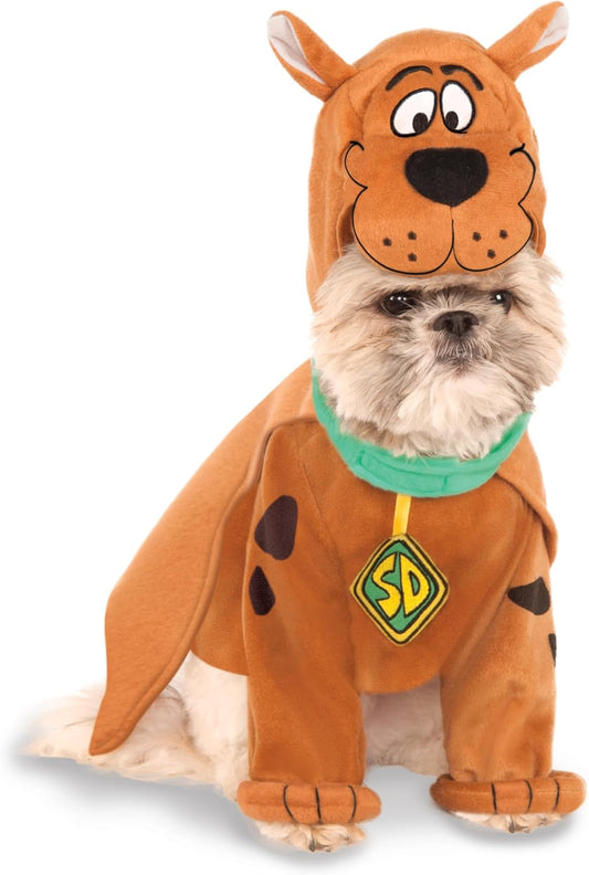 Scooby-Doo Pet Costume for Dogs or Cats - XL Size Fun
