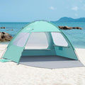 OutdoorMaster Beach Tent for 3-4 Person - Spacious UPF 50+ Sun Shelter