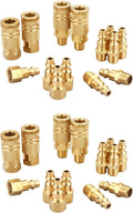 28-Piece Brass Air Hose Fittings Kit by TANYA HARDWARE