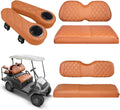 NOKINS Golf Cart Seat Covers for Club Car Precedent - Brown