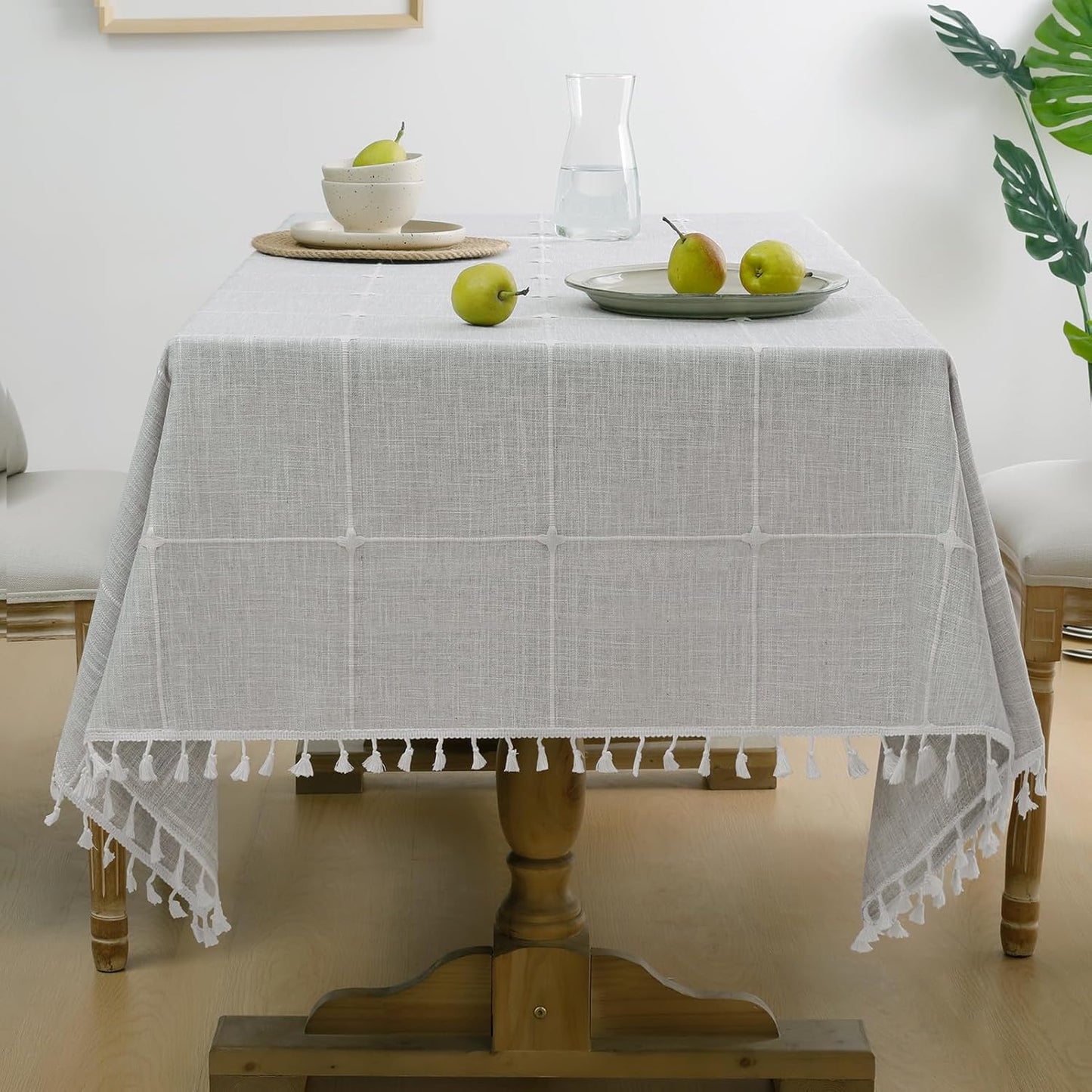 Softalker Outdoor Tablecloth Rectangle for Dining and Parties