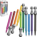 IQ LEGO Star Wars Lightsaber Gel Pen 10 Pack - Refillable Rainbow Set