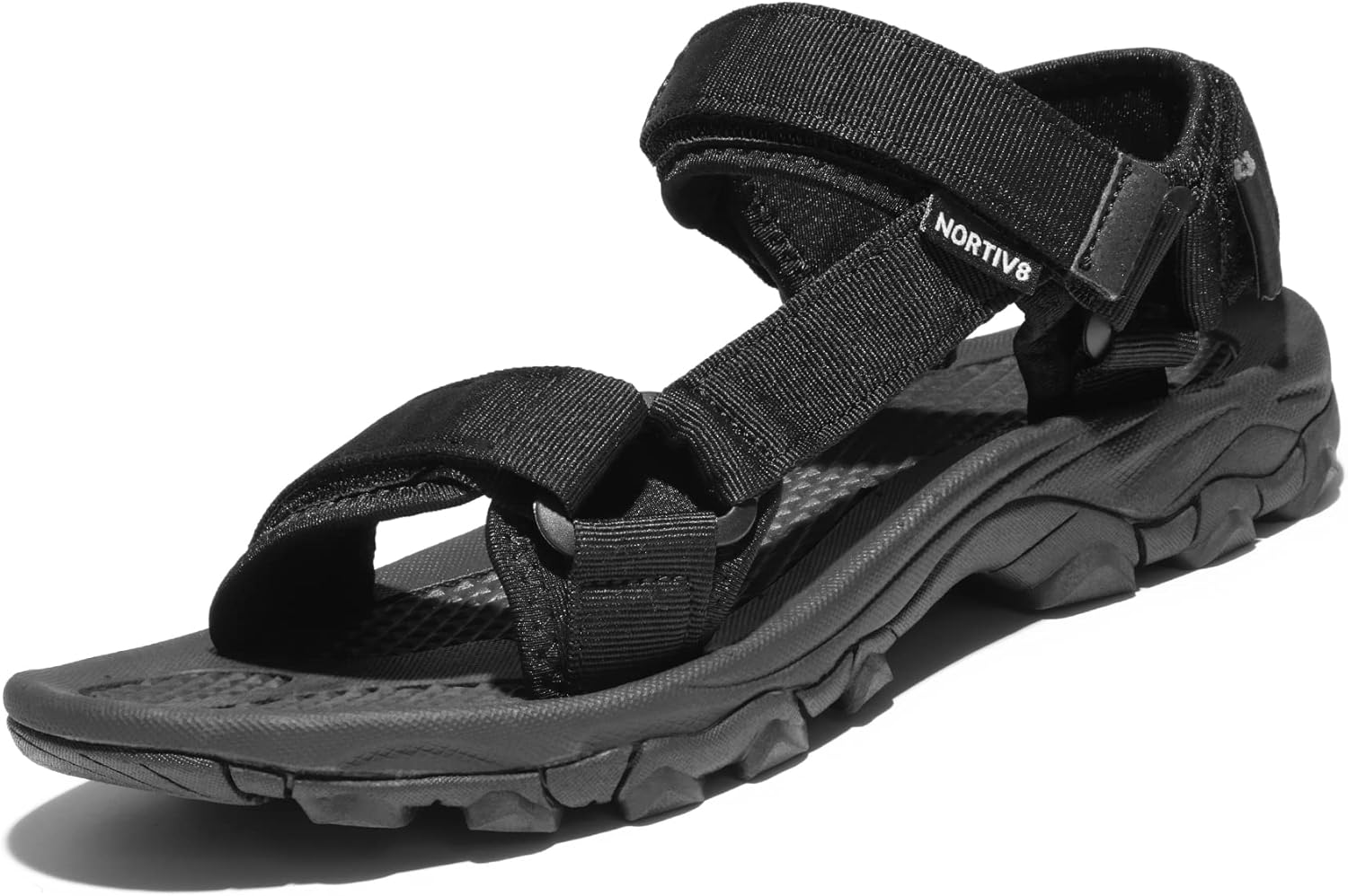 NORTIV 8 Men's Lightweight Hiking Sandals - Arch Support