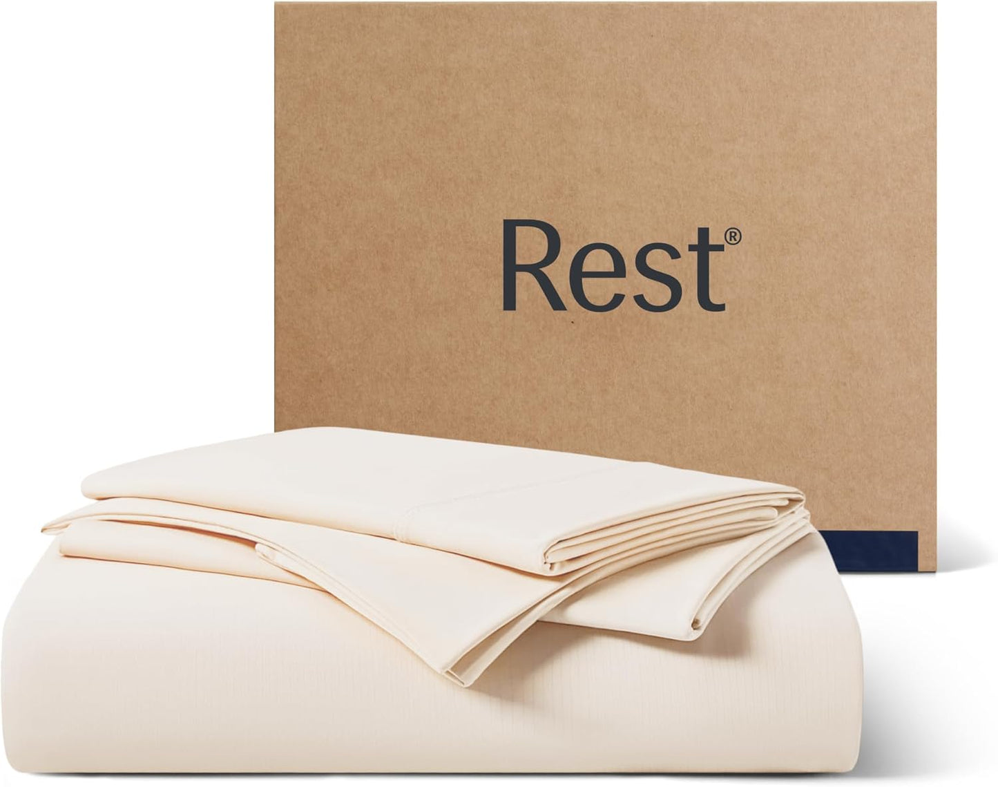 Evercool+ Starter Sheet Set for Cali King, Breathable Ivory