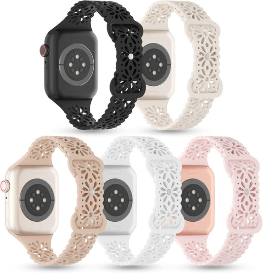 TSAAGAN Lace Silicone Bands: Ultra Thin & Breathable
