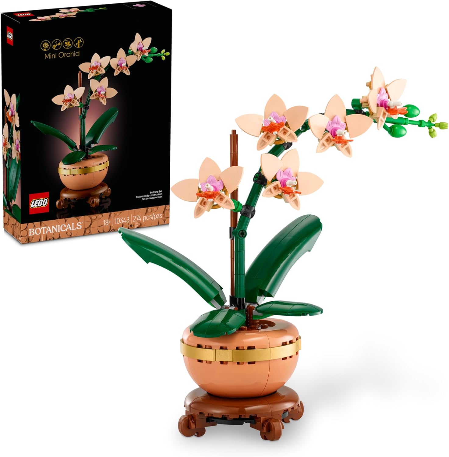 LEGO Botanicals Mini Orchid - Elegant Home Decor! 