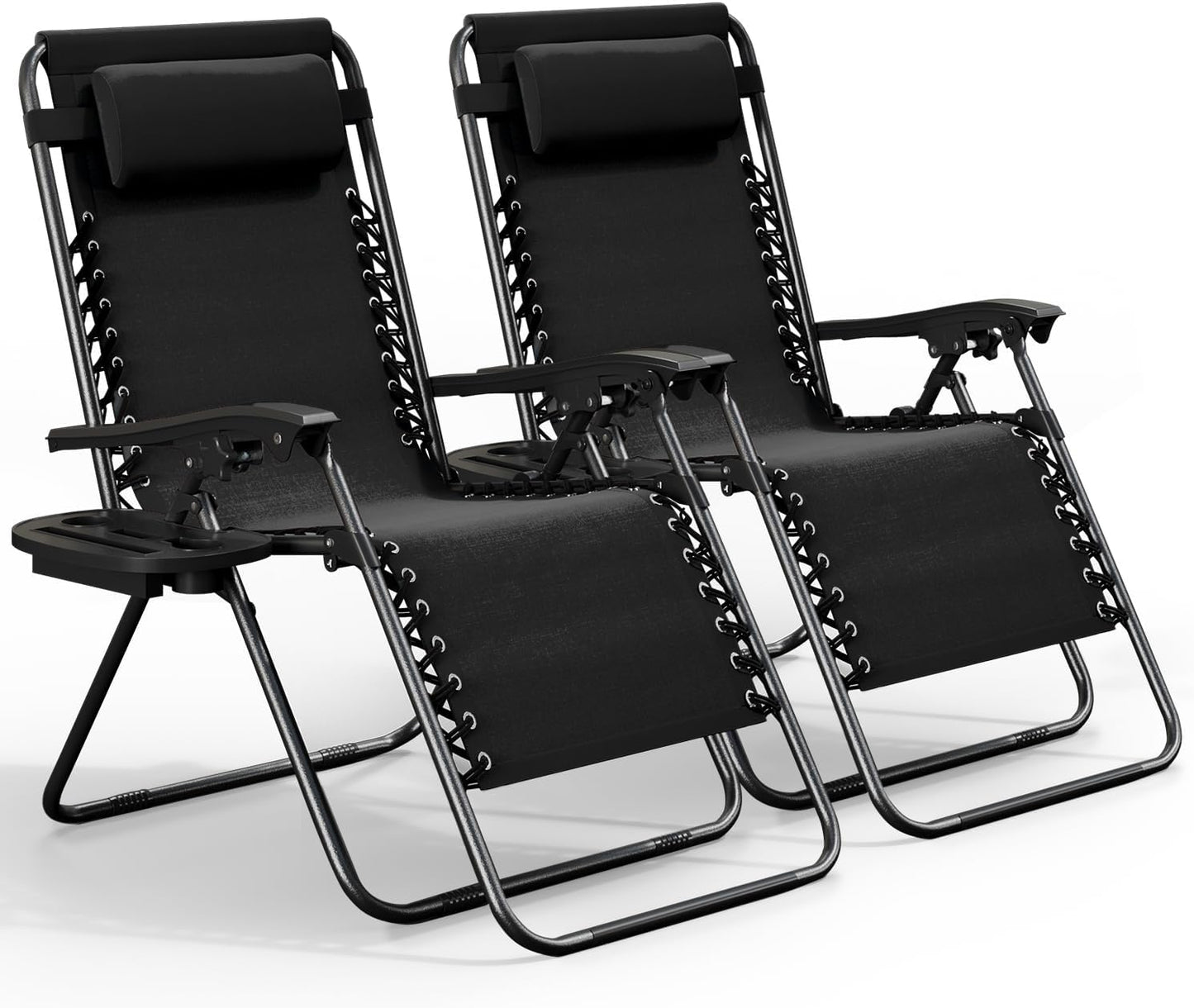 Zero Gravity Chairs Set of 2 for Ultimate Outdoor Relaxation