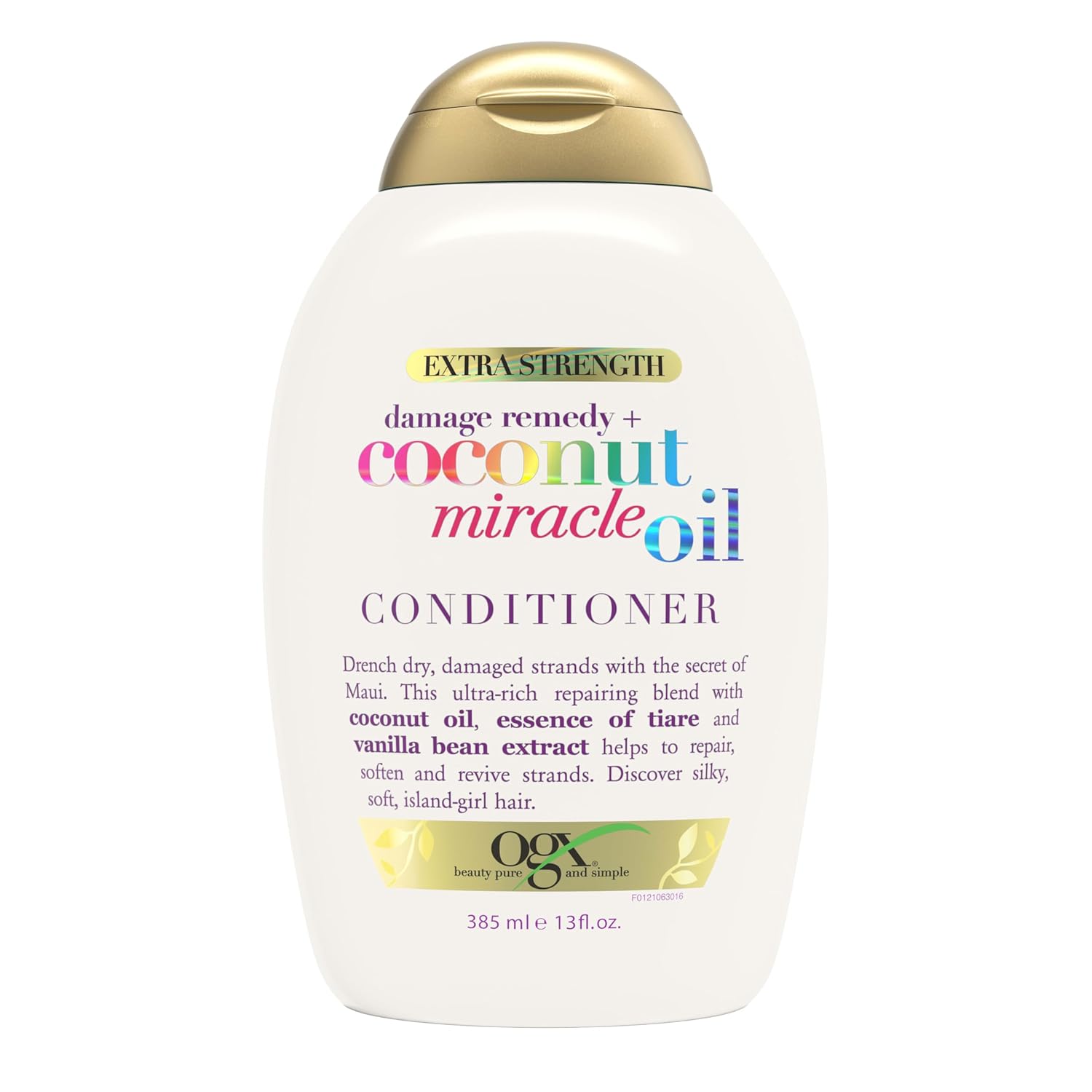 OGX Coconut Miracle Oil Conditioner, Hydrating Damage Remedy