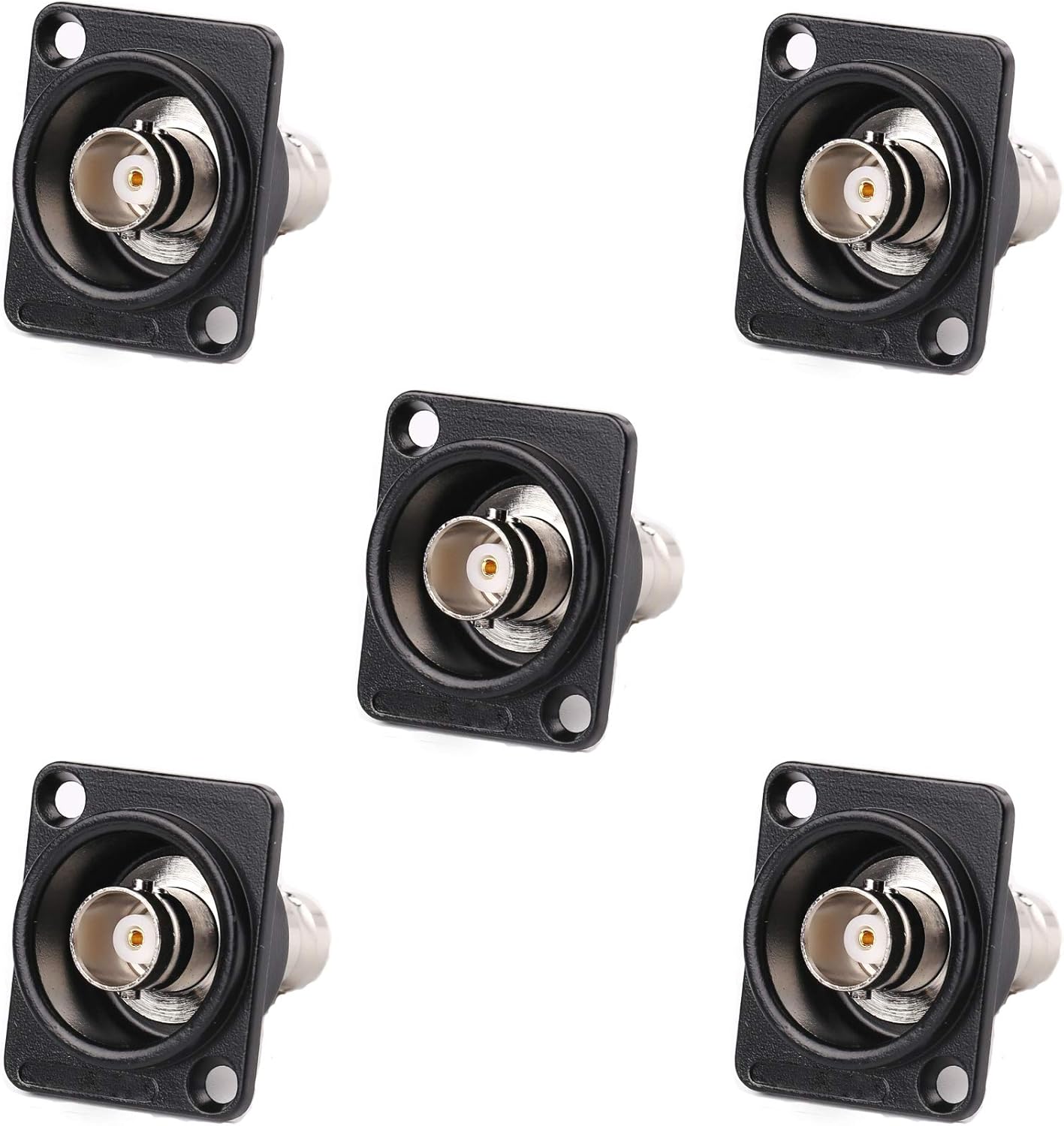 BNC Passthrough Panel-Mount Connector for Reliable Connections