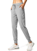 Women's Joggers Pants with Deep Pockets and Drawstring - Comfortable