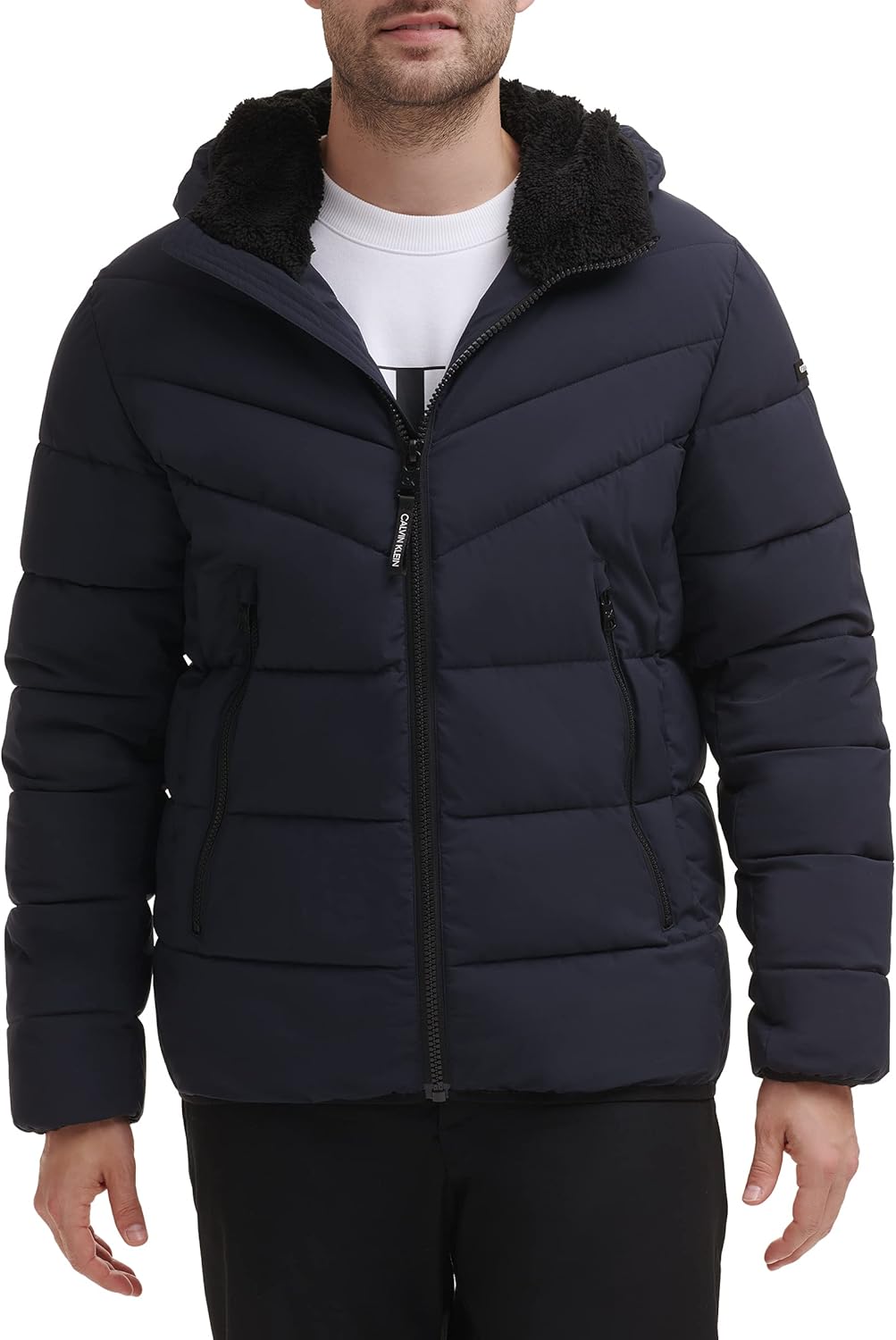 Calvin Klein Men's Alternative Down Puffer Jacket for Winter