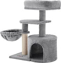 Feandrea Cat Tree Small Cat Tower - Compact Kitten Activity Center