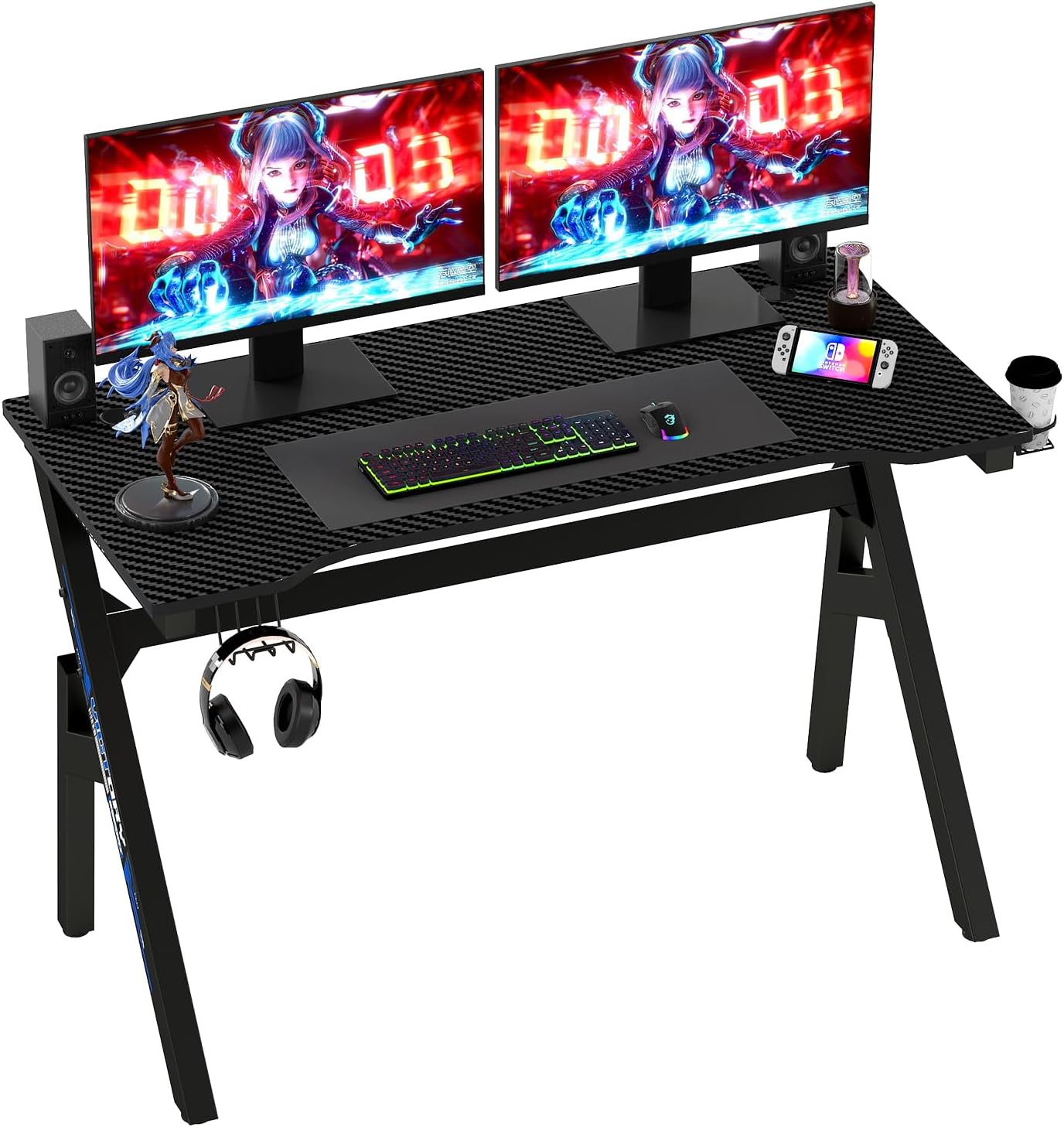 BestOffice Gaming Desk for Ultimate Gaming Setup and Comfort