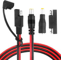 DC 8mm Male to SAE Connector Adapter 6ft Cable - Stable Solar Power