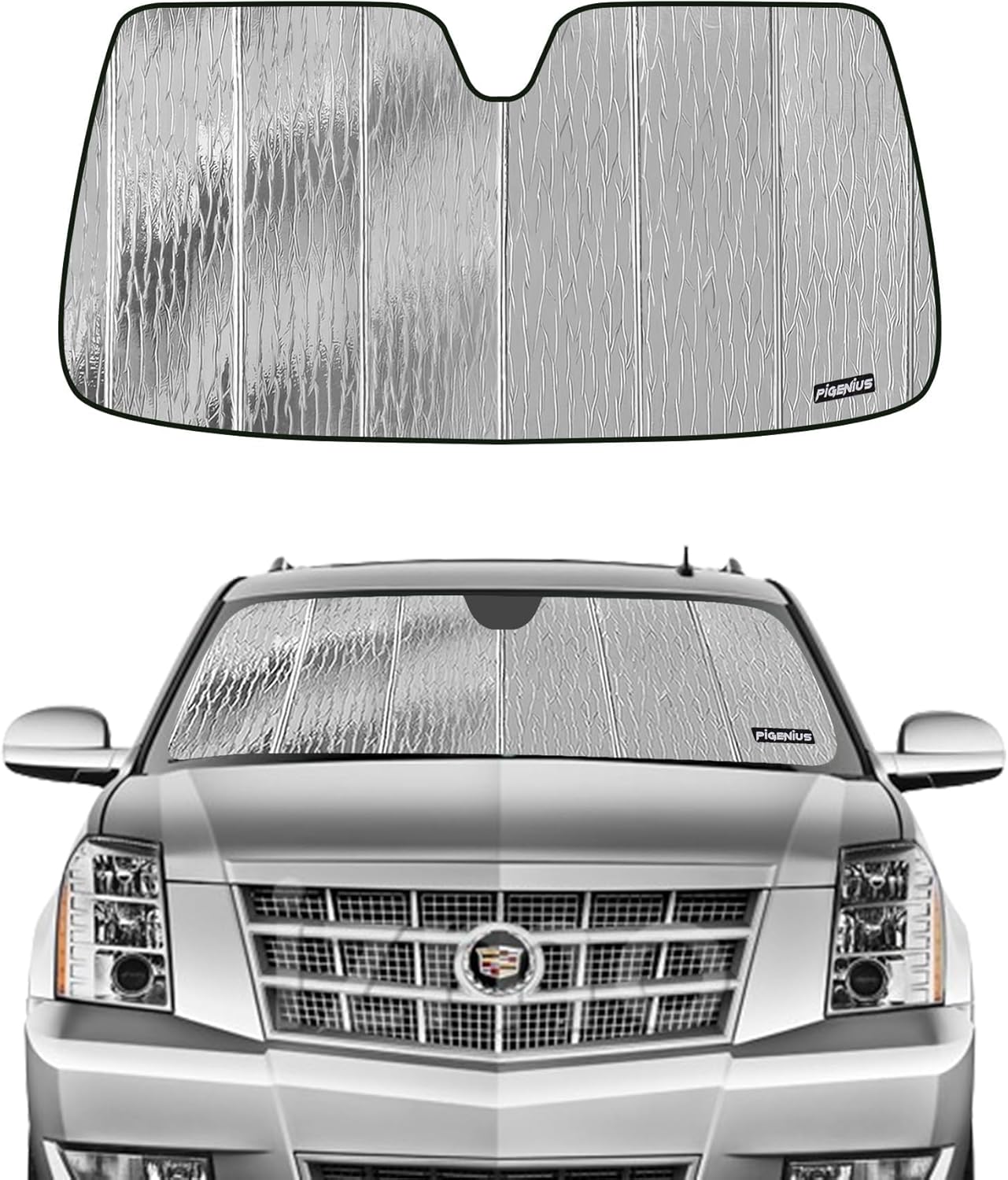 Windshield Sun Shade for Chevrolet Silverado and GMC Sierra