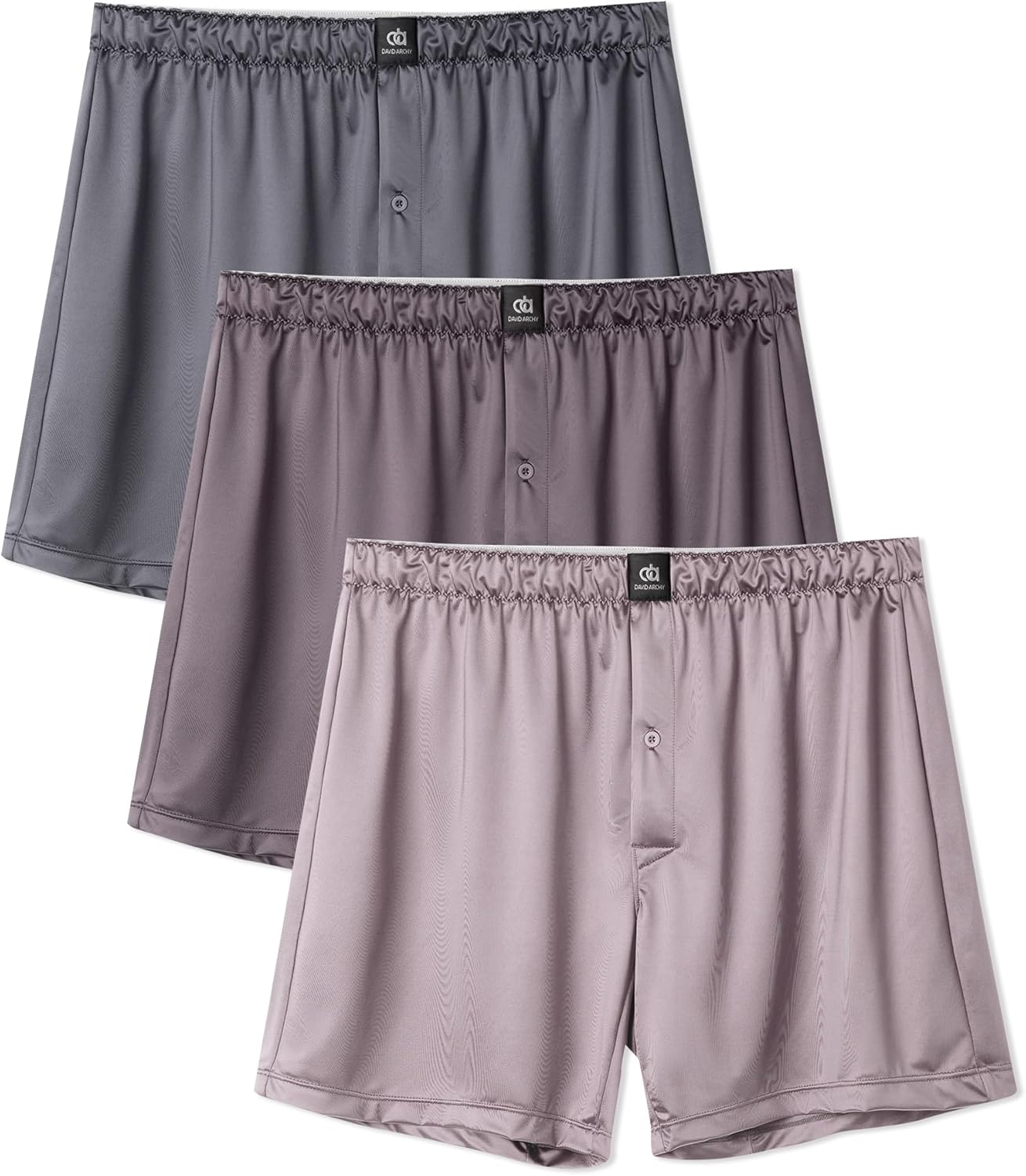 Stretch Satin Boxers for Men - Luxurious Comfort and Style