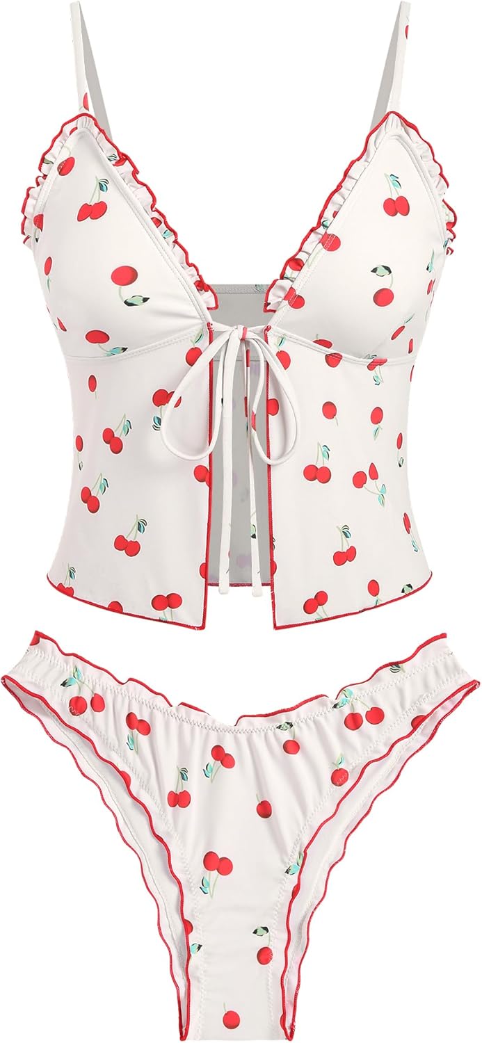 Stylish ZAFUL Tankini Swimsuits for Women with Ruffles