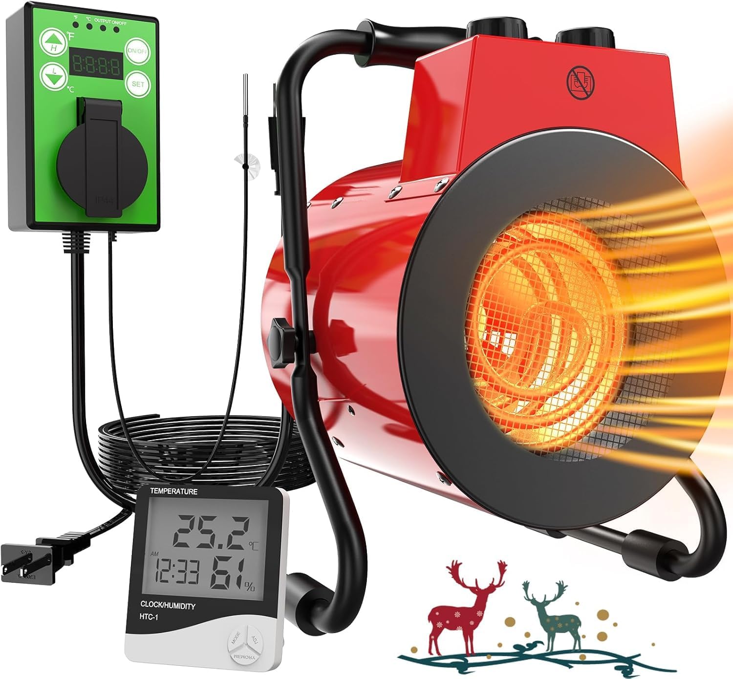 Fast-heating Greenhouse Heater by Karveden