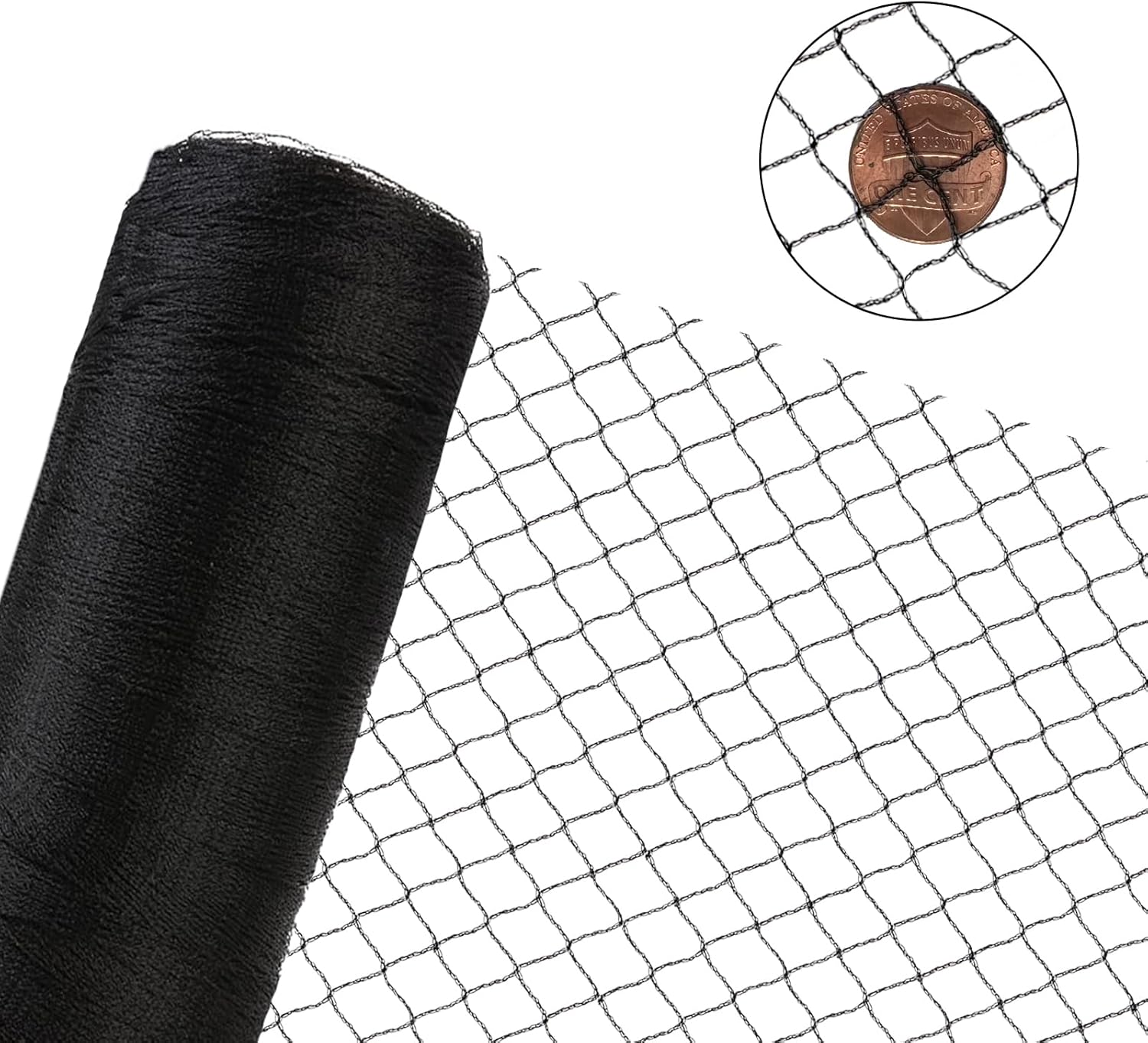 50X50 FT Bird Netting for Chicken Coop and Garden Protection