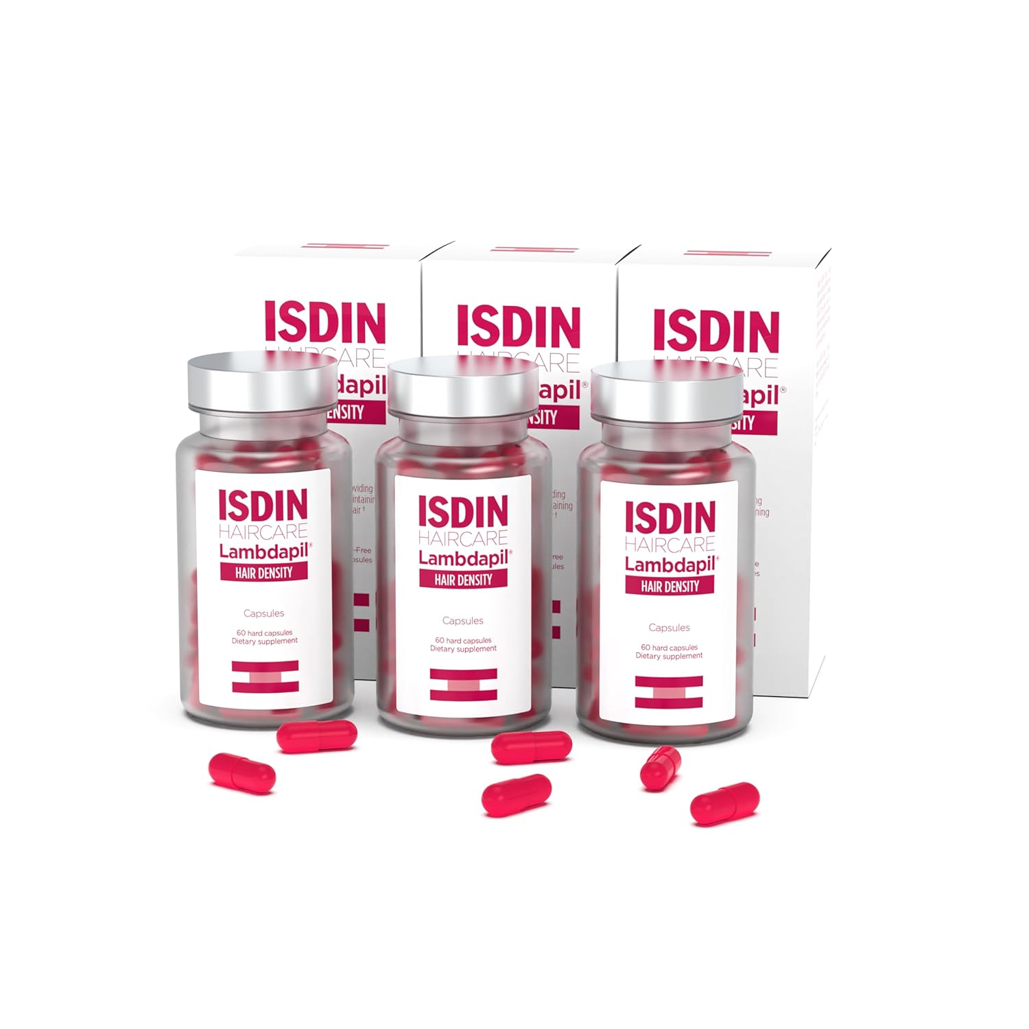ISDIN Lambdapil Hair Density Capsules for Thinning Hair Growth