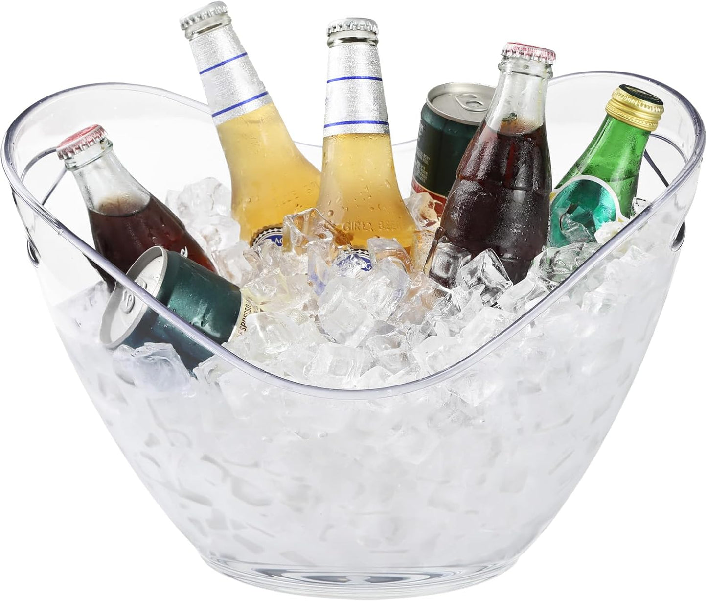 Large 8L Party Beverage Bucket for Home and Outdoor Events