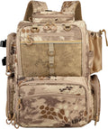 Rabjen Fishing Tackle Backpack with Rod Holders - Spacious 42L