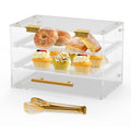 Bakery Display Case Countertop Pastry Display Case - Clear Acrylic