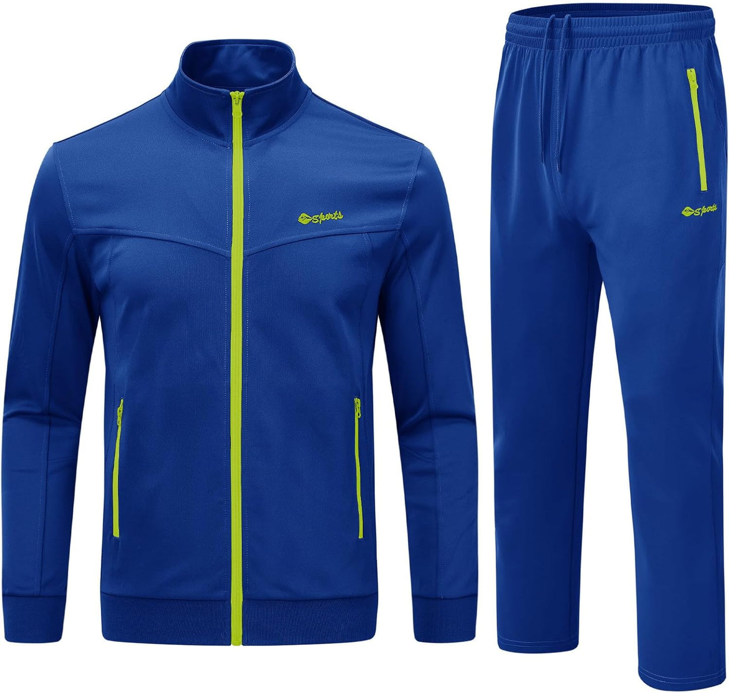 Rdruko Men's Tracksuit Sweatsuits for Gym and Outdoor Activities