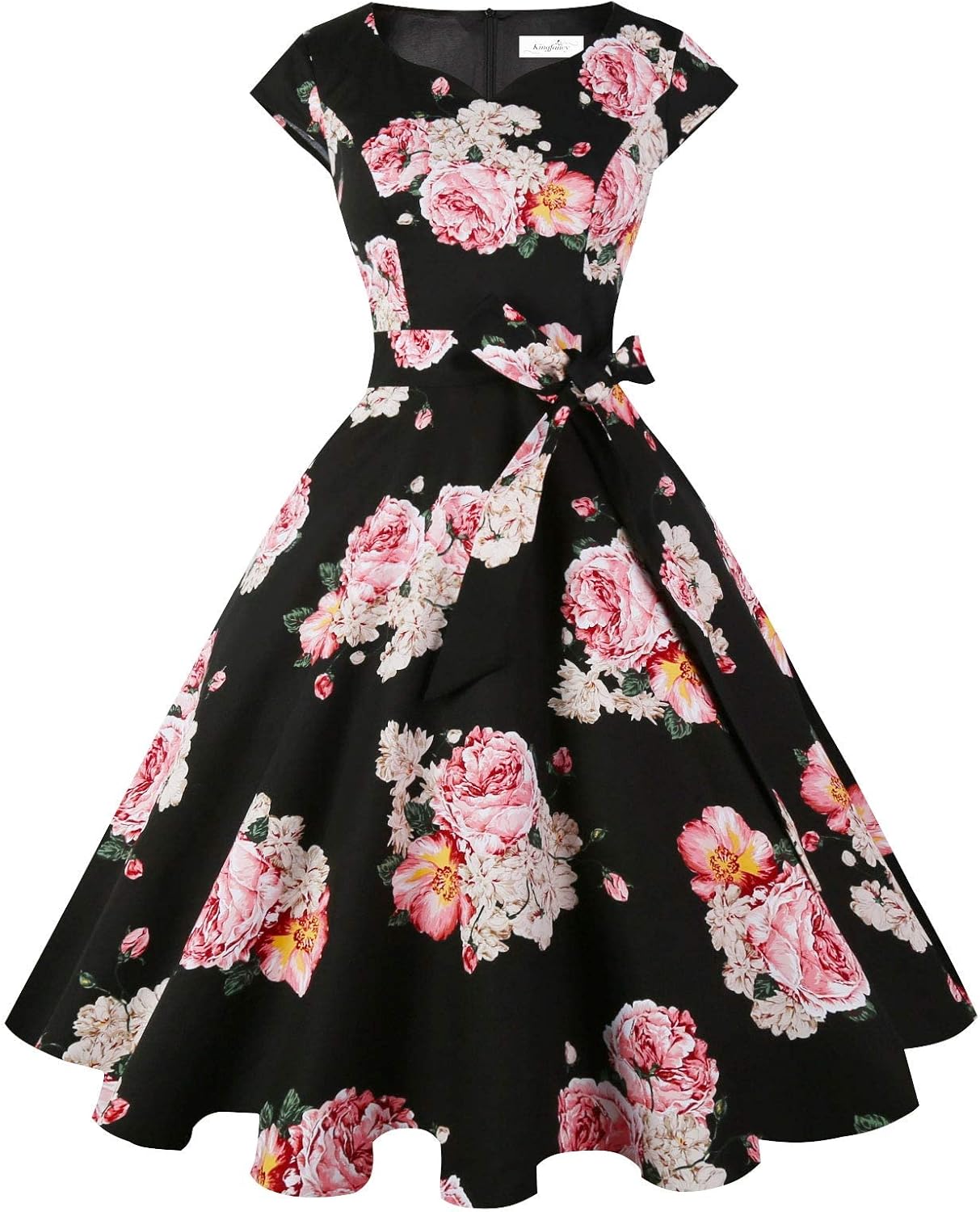 Vintage 1950s Dress for Women - Retro Cocktail Party Swing Style
