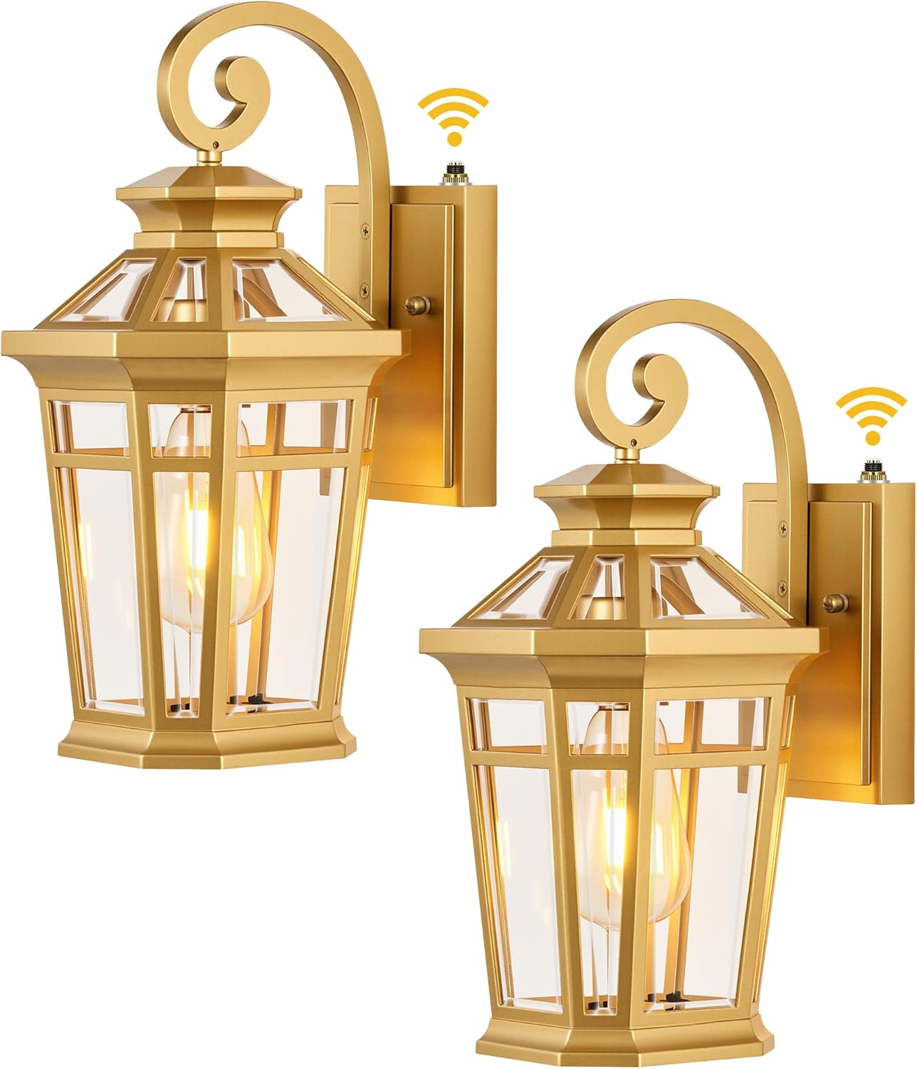 Outdoor Wall Lights with Dusk to Dawn Sensor for Modern Homes