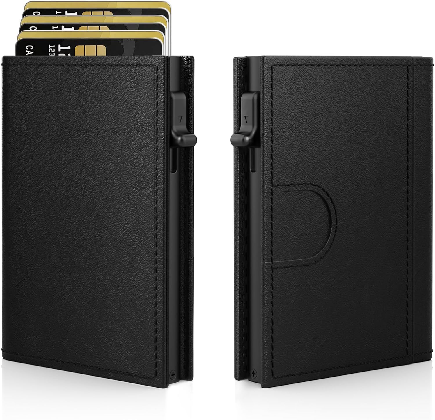 Sleek RFID Blocking Wallet for Men - Smart Pop Up Card Holder