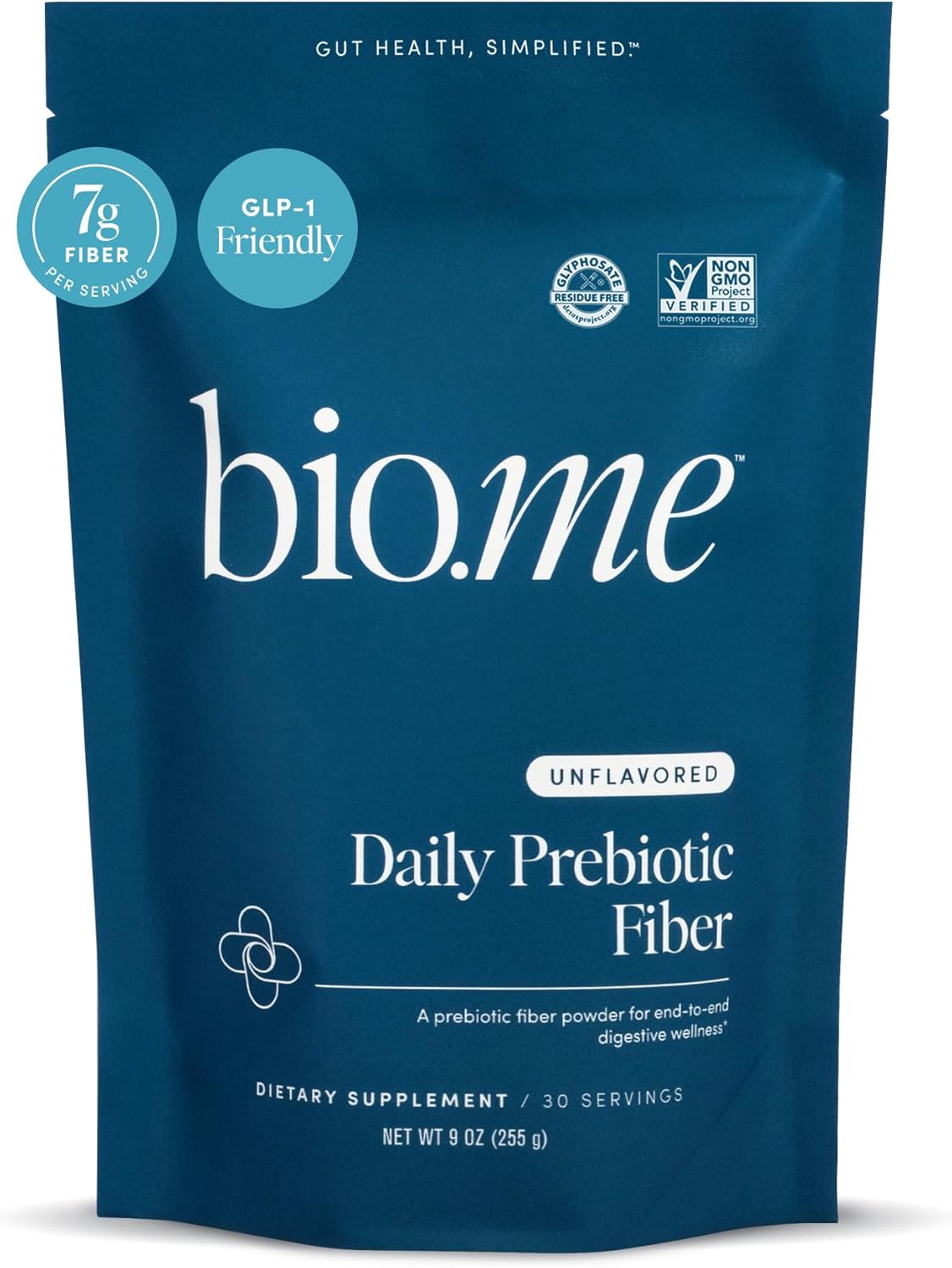 Daily Prebiotic Fiber Powder for Digestive Health Support