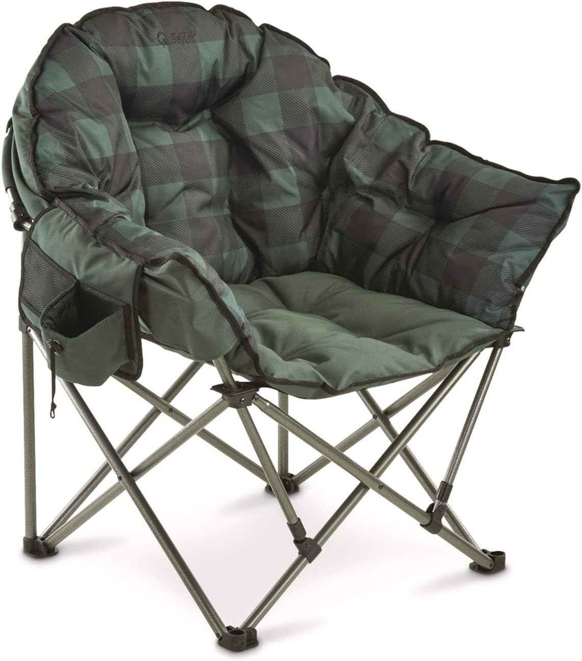 Guide Gear Club Camping Chair: Oversized, Portable, and Comfy