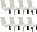 Howhic Stretch Chair Covers for Dining Room - Set of 8, Stretchy