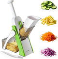 SupMaKin Upgrade Safe Mandoline Slicer - Adjustable 6-in-1 Cutter