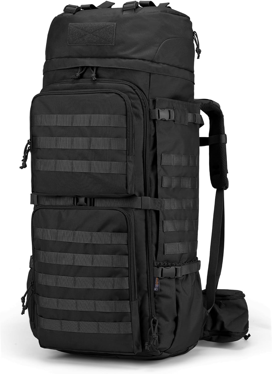 Mardingtop 75L Molle Hiking Backpack with Rain Cover for Travel